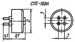 СП5-16ВА 0.25Вт 330 фото 2