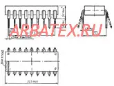 КР1058ФП1 микросхема