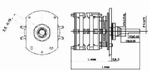 ПГ3-8П1НВ переключатель галетный фото 3