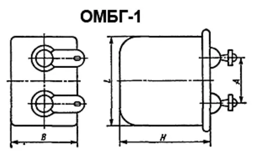 ОМБГ-1 400в 2 мкф фото 3