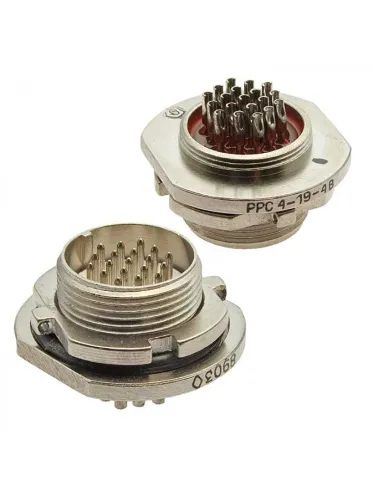 РРС4-19-1-4 В вилка фото РРС4-19-1-4 В вилка Разъемы разное фото